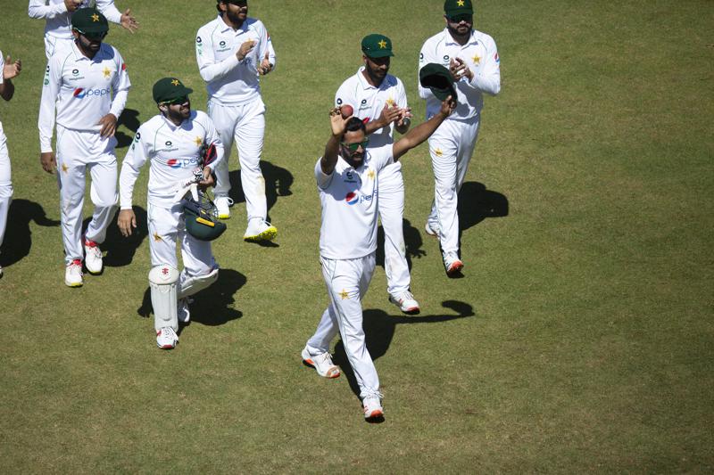 Pakistan seals 2nd test and 2-0 series sweep in Zimbabwe