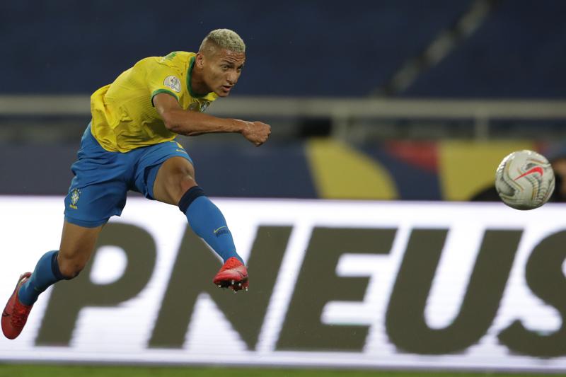 Brazil calls striker Richarlison into Olympic soccer team