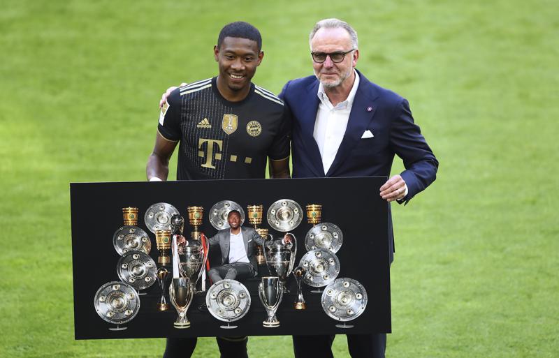 Real Madrid confirm signing of former Bayern defender David Alaba