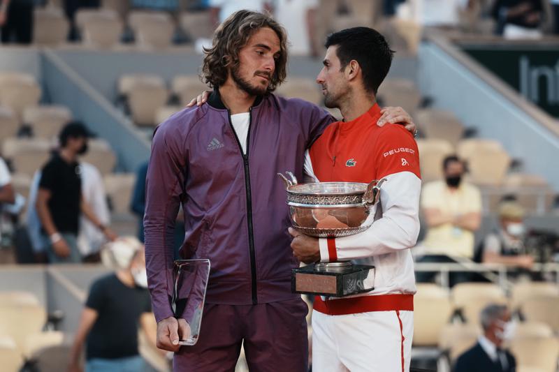 Tsitsipas says his grandmother died just before French final