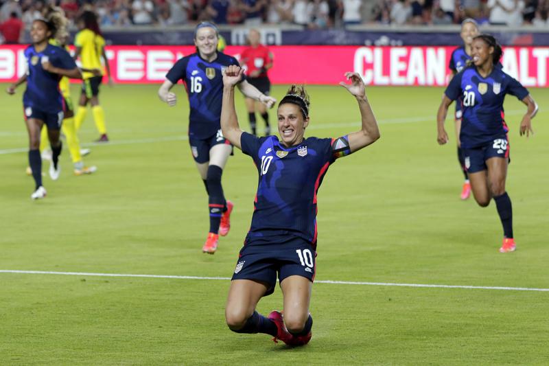 Carli Lloyd makes US soccer team for her 4th Olympics