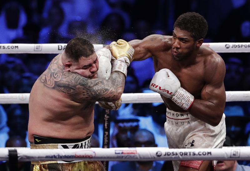 Heavyweight champs Fury, Joshua trade blows on social media