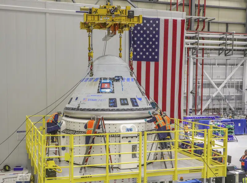 Boeing’s 1st astronaut flight to space delayed