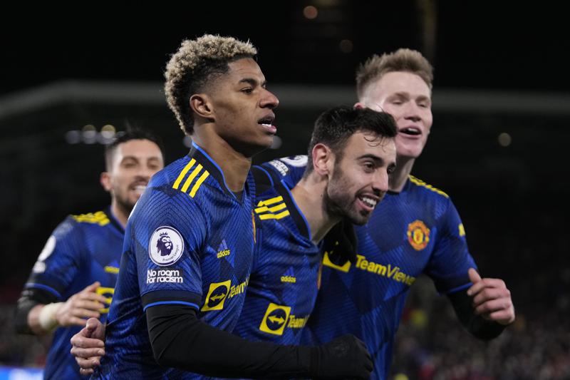 Man United beat Brentford 3-1 in EPL