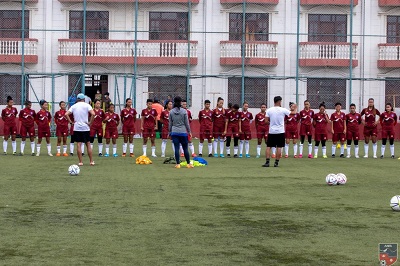 Preparation for Nepal and India women’s football