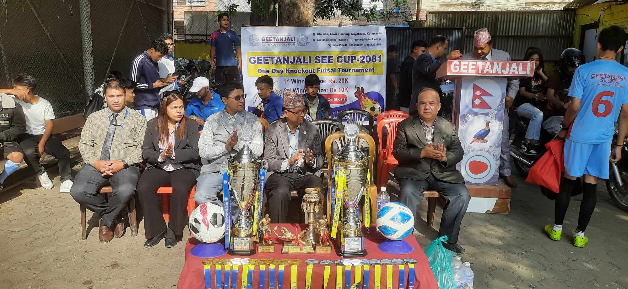 Geetanjali SEE Futsal Tournament continues