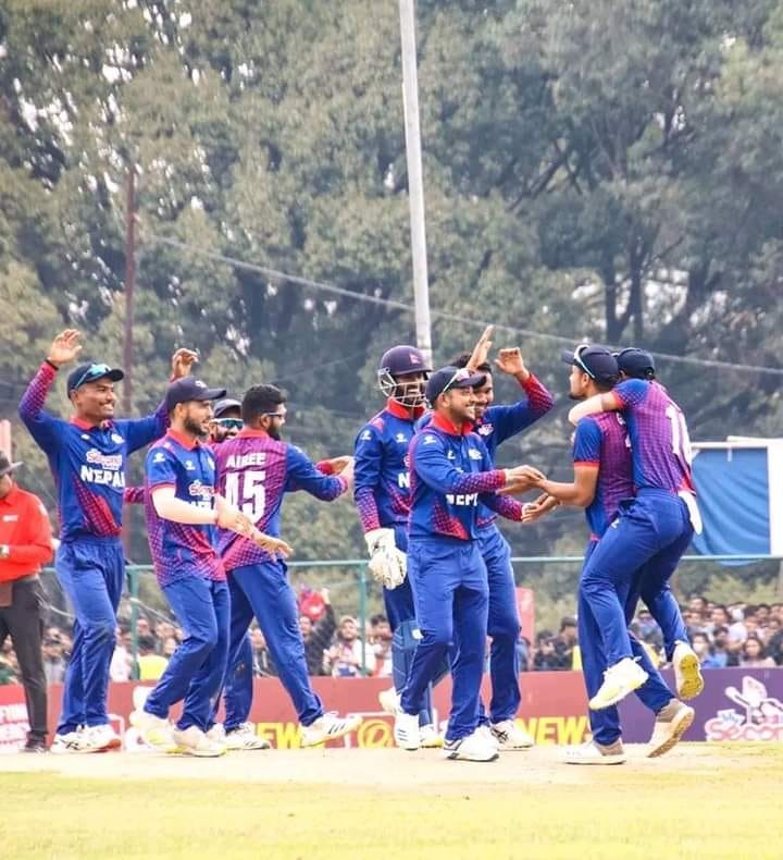 Nepal defeats UAE to book a berth in WC qualifiers