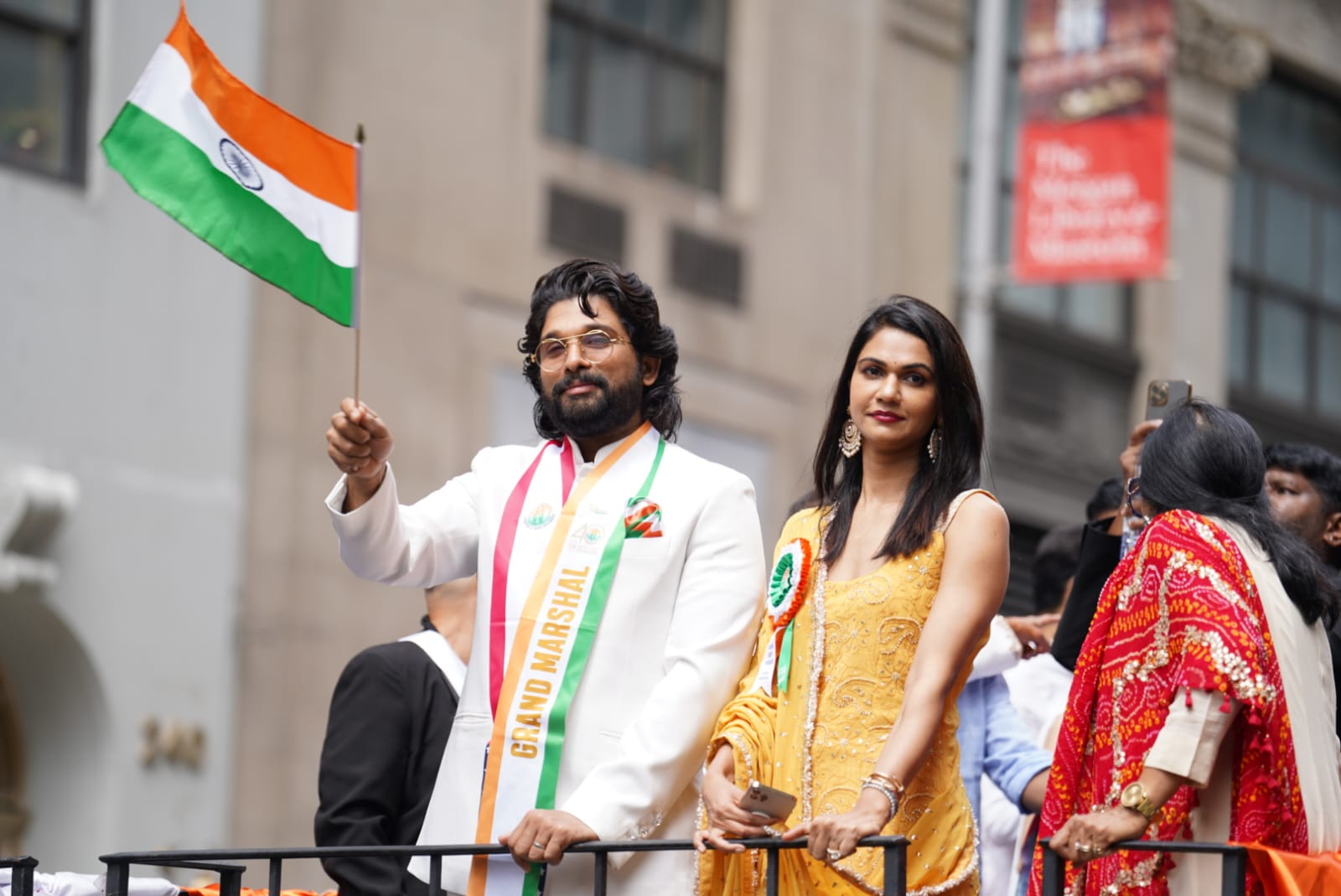 Allu Arjun represents India in New York