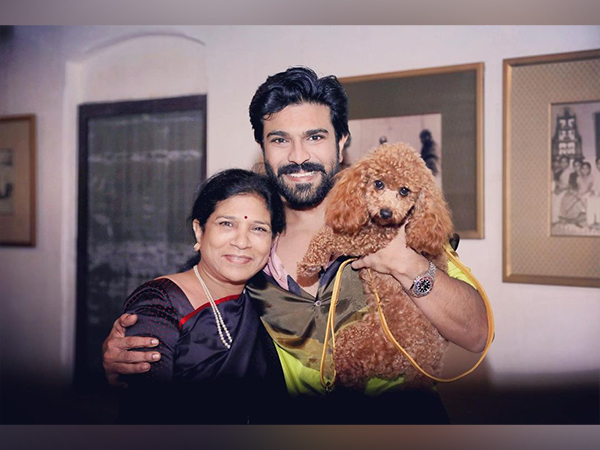 Ram Charan drops cute picture with his mother