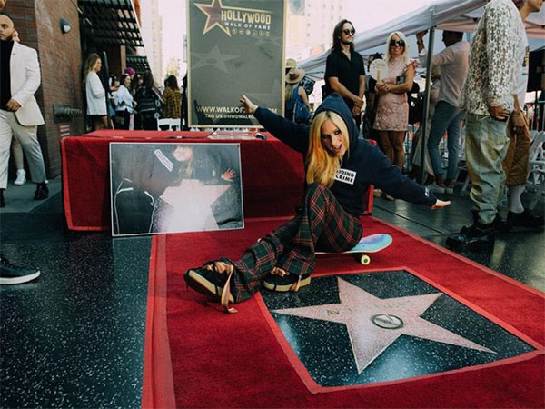 Avril’s star on Hollywood Walk of Fame