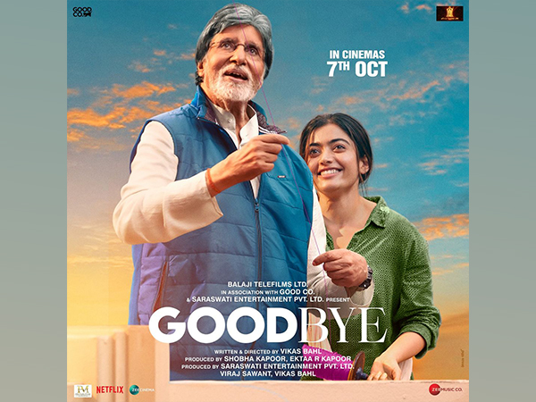 Amitabh Bachchan’s ‘GoodBye’ first look poster out