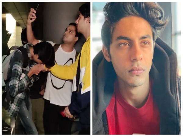 Overwhelmed fan kisses Aryan Khan’s hand