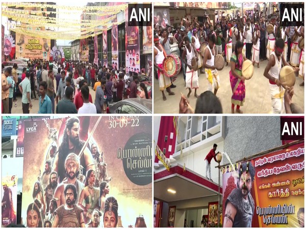 Fans celebrate release of ‘Ponniyin Selvan’ in Tamil Nadu