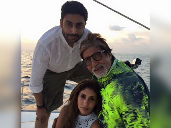 Bachchans celebrate Big B’s birthday in style