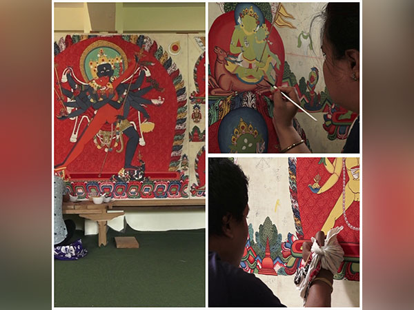 Nepal’s Yuga Purush preserving Buddhist mural