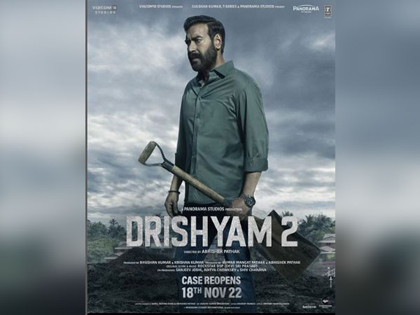 Ajay Devgn carries shovel in hand in new poster of Drishyam 2