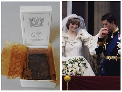 Cake from King Charles & Diana’s wedding auctioned