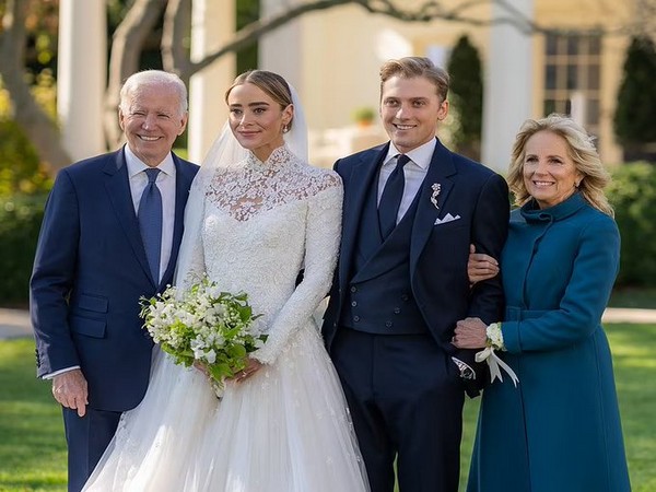 Biden’s granddaughter Naomi ties knot