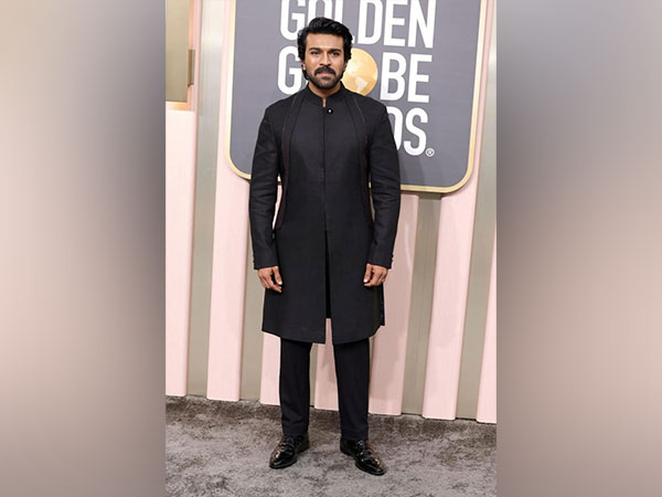 How Ram Charan celebrated Golden Globe victory