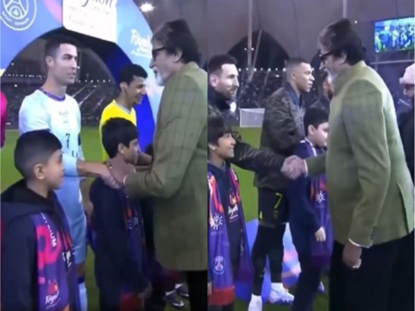 Big B meets Ronaldo, Messi in Riyadh