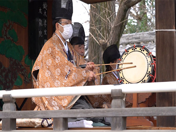 People celebrate Japanese new year