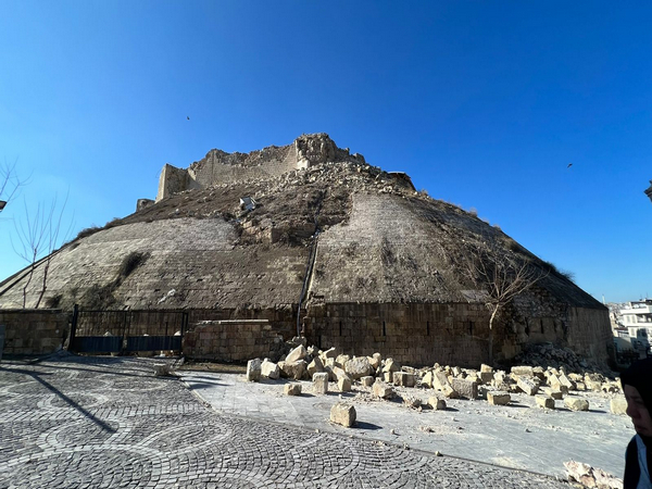 2000-year-old Gaziantep castle of Roman era destroyed by quake