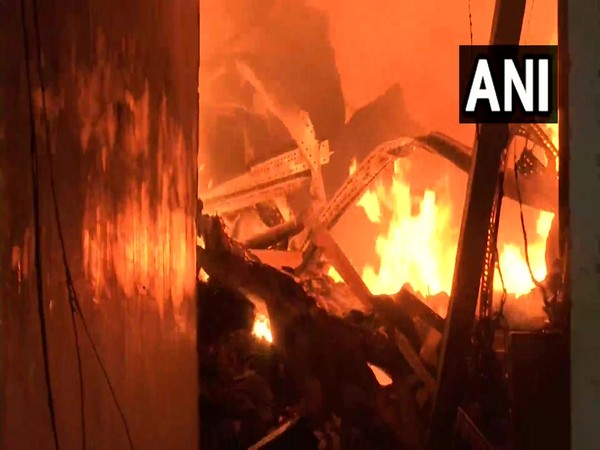 Fire breaks out in slums of Kamla Nagar