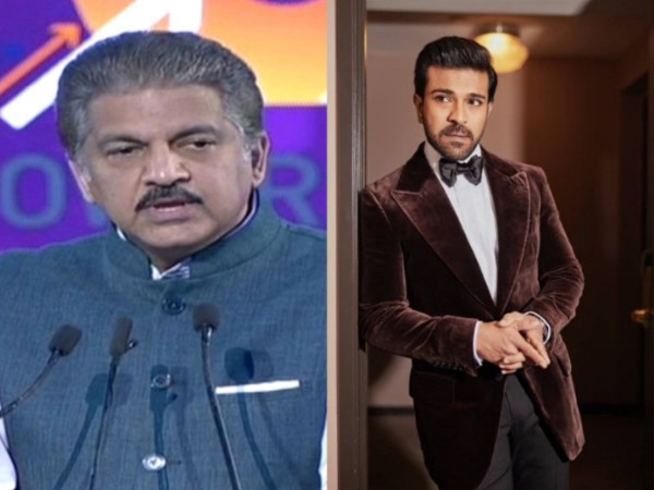 Anand Mahindra calls Charan a “Global star”