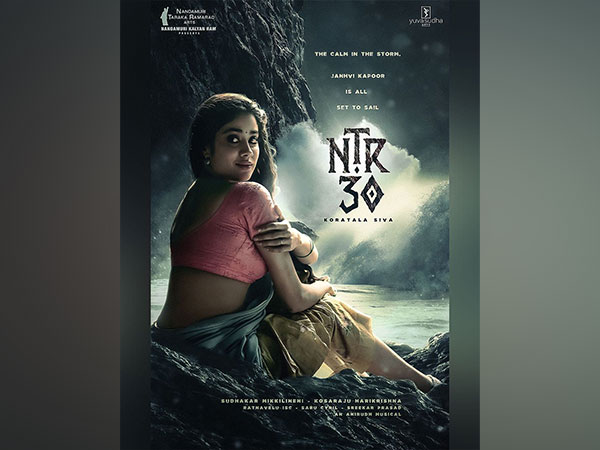 Janhvi drops first look from south debut ‘NTR-30’