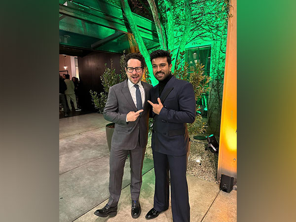 Ram Charan meets ‘Star Wars’ director J J Abrams