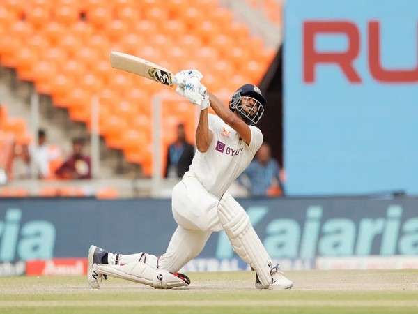 Axar Patel after half-century against Australia