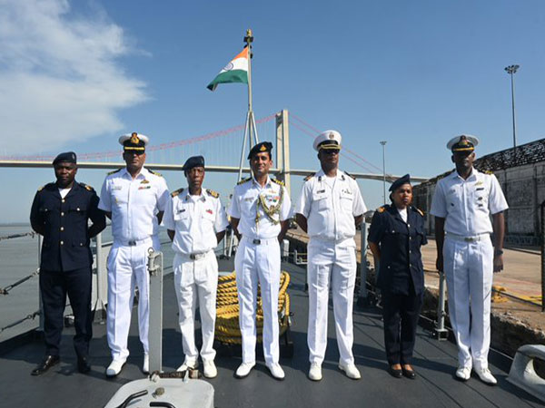 INS Sujata visits Port Maputo in Mozambique