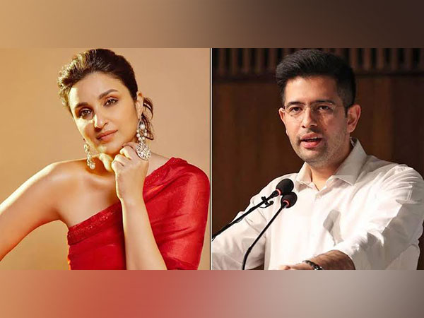 Raghav Chadha accompanies Parineeti Chopra