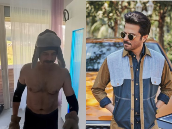 Anil Kapoor works out at -110 degrees