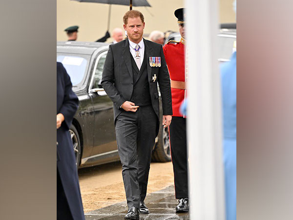 Prince Harry wears Dior custom-designed suit