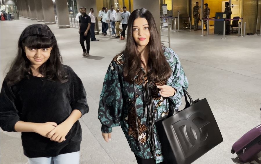 Aishwarya Rai Bachchan return to Mumbai