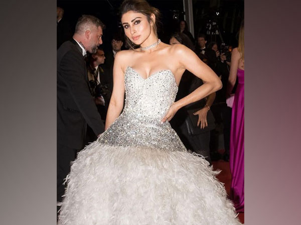 Mouni Roy dazzles in her debut look at Cannes 2023