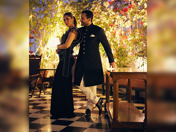 Kareena Kapoor poses for husband Saif Ali Khan