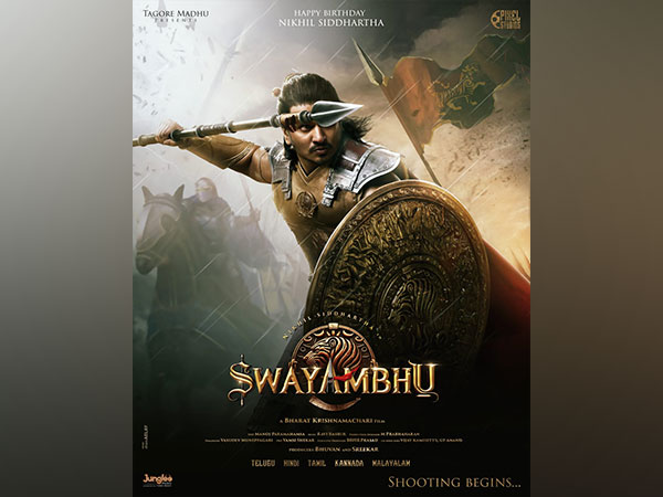 Nikhil’s ‘Swayambhu’ first look out, he depicts a warrior