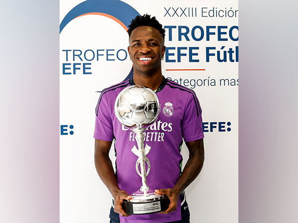 Real Madrid’s Vinicius Junior wins EFE Trophy for the Best Ibero-American player