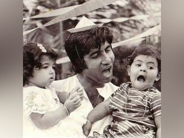 Amitabh Bachchan shared a throwback picture of his daughter