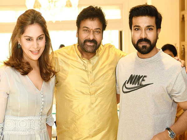 Chiranjeevi welcomes Ram Charan’s baby girl with cute nickname