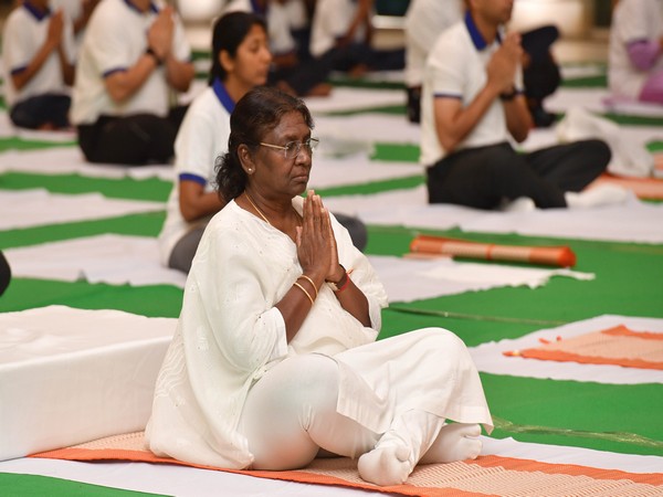 “Yoga is India’s gift to the world”: President Droupadi Murmu