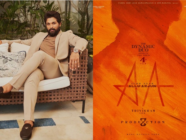 Allu Arjun set to reunite with Trivikram for fourth film