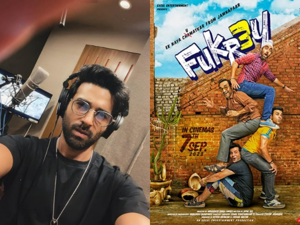 Pulkit Samrat shares glimpses from ‘Fukrey 3’ dubbing session