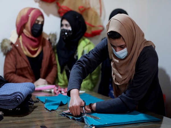 Amid school closures under Taliban, girls turn to tailoring