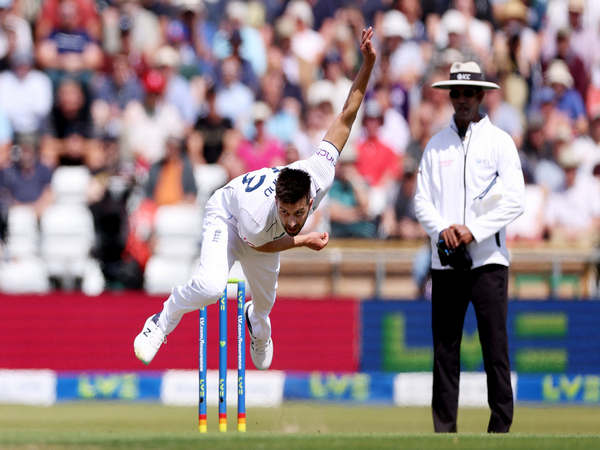 England’s Mark Wood completes 100 wickets in Test cricket