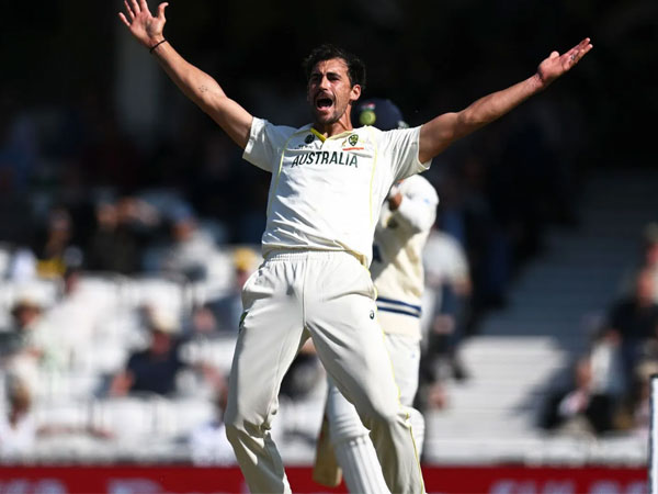 Australia’s Mitchell Starc on his shoulder injury