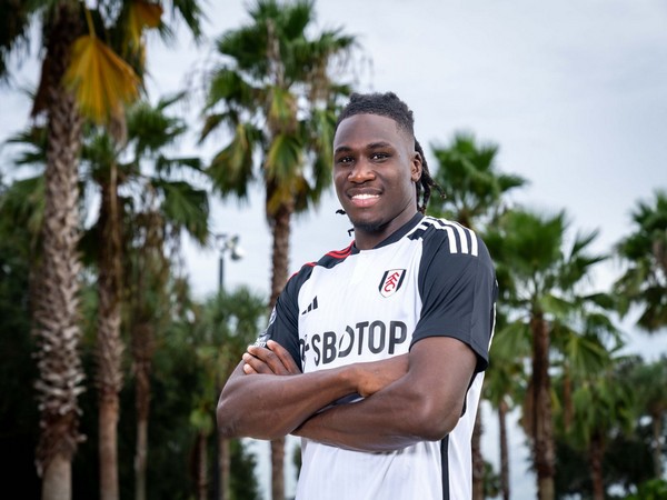 Calvin Bassey after signing for Fulham Football Club