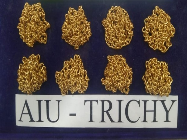 Gold worth Rs 47.36 lakh seized at Trichy airport